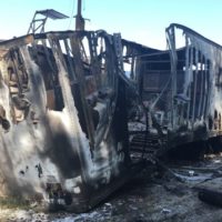 Des équipements de Squatex incendiés à Sainte-Jeanne-d’Arc
