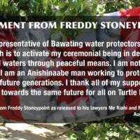 Statement from Freddy Stoneypoint